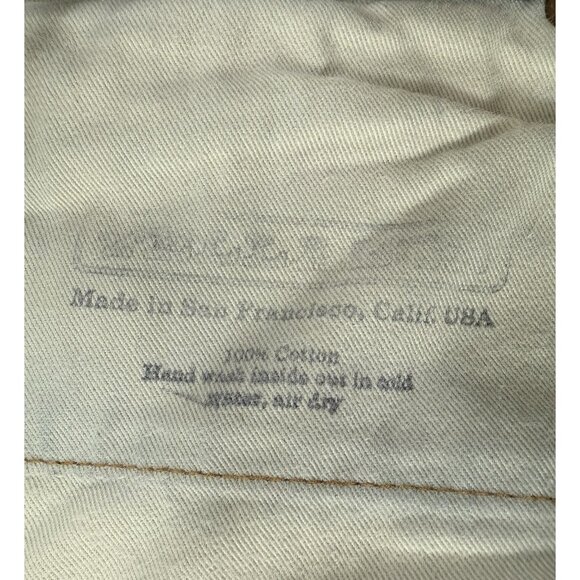 Tellason Mens Jeans White Oak Cone Selvedge Distressed Denim Size 30x32 USA - Picture 13 of 13